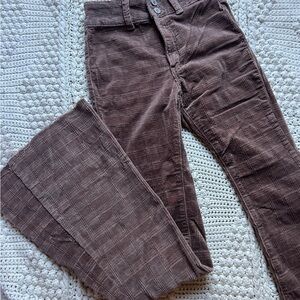 KanCan Cutoff Velvety Flare Jean